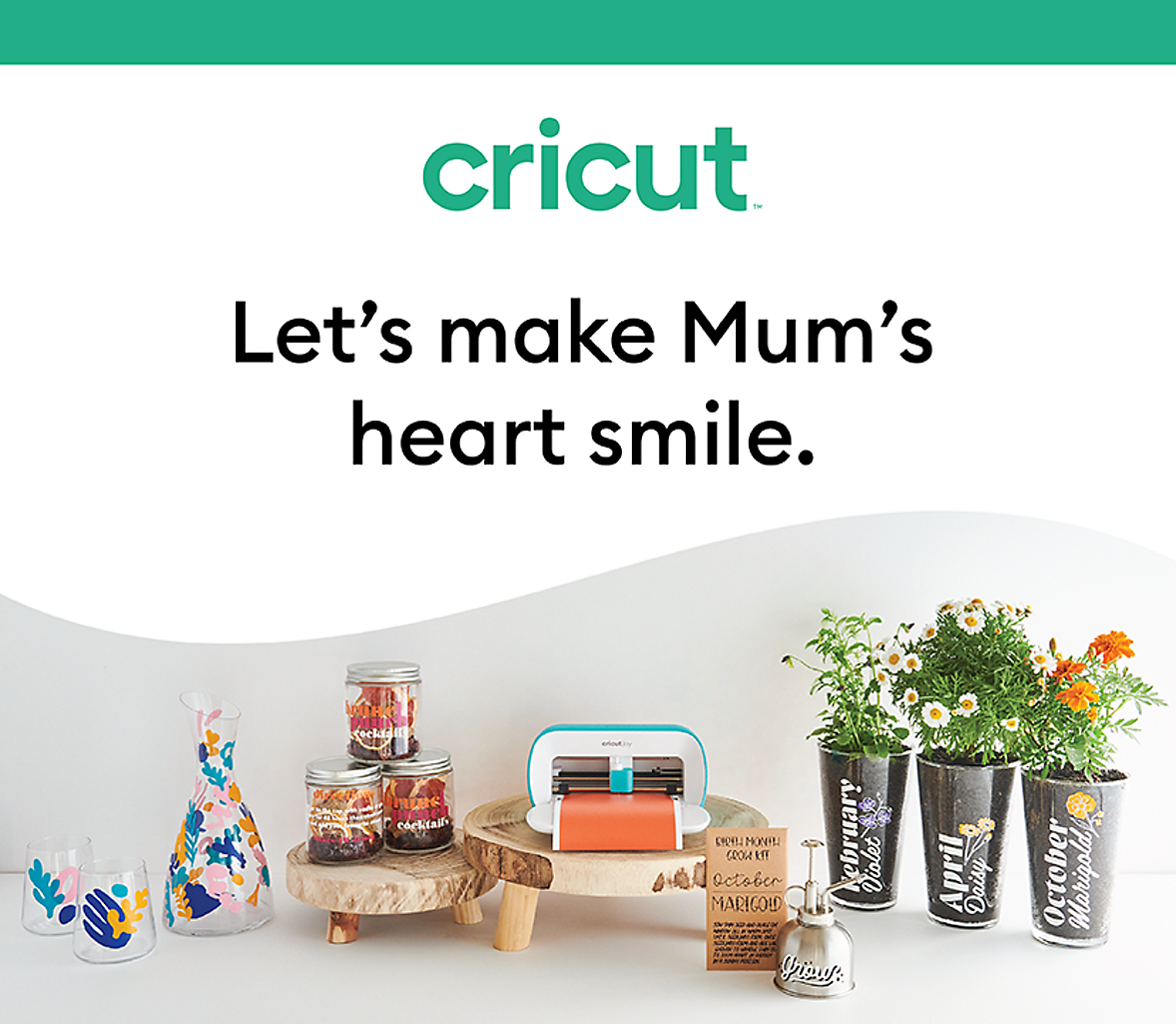 Make mum's heart smile with Cricut